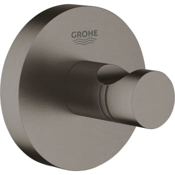 [775317159] Grohe Essentials Håndklædekrog, børstet hard graphite