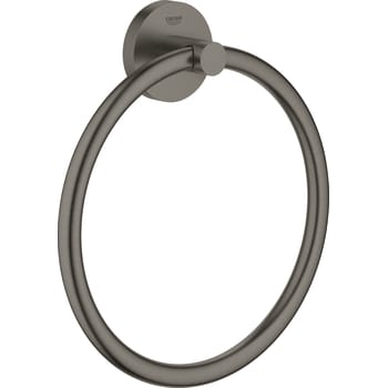 [775658759] Grohe Essentials Håndklædering, Børstet Hard Graphite