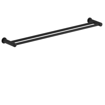 [775940211] Damixa dobbelt håndklædestang 800 mm Matsort
