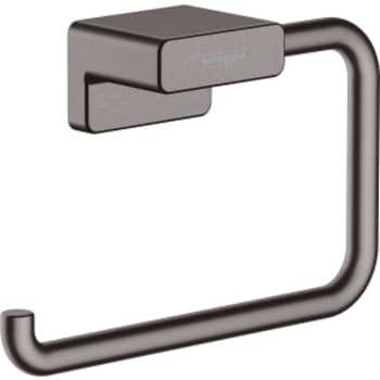 [776427003] Hansgrohe AddStoris toiletpapirholder u/låg, børstet sort krom