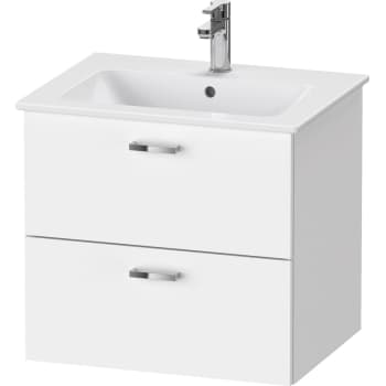 [782351230] Duravit XBase vaskeskab 60x47,5cm med 2 skuffer hvid mat