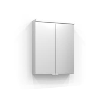 [783408244] INTRO SPEJLSKABE 55 HVID MAT LED
