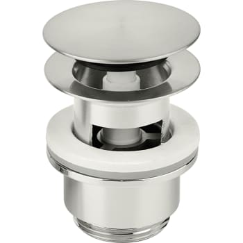 [745121337] Bundventil med klik-funktion. steel (pvd)