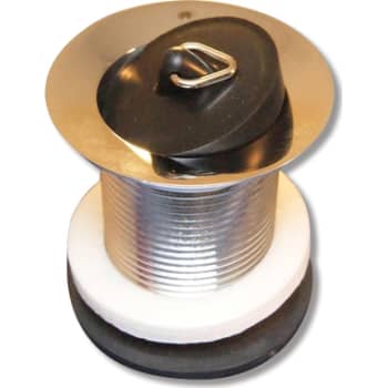 [747011010] 1.1/4" Bundventil uden overløb med prop
