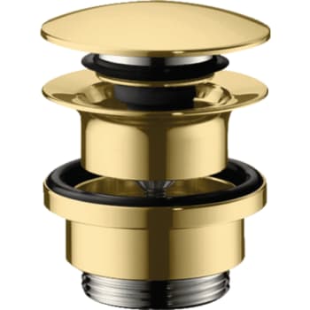 [747042015] Hansgrohe push-open BV 1 1/4", poleret guld-optik