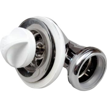 [747062010] 1.1/4" Karfa bundventil vinkel med løftop
