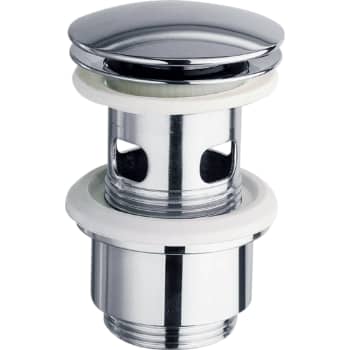 [747098010] 1.1/4" x 32 mm Lux. pungvandlås med rør og roset - firkantet