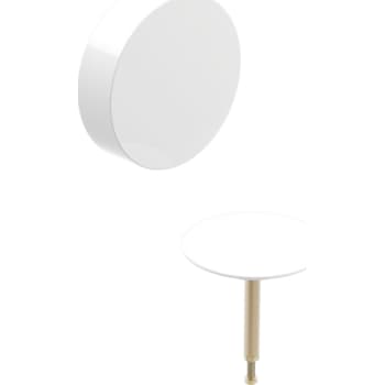 [747349650] GEBERIT slutmontagesæt ø52mm t/afl.garn Alpin-hvid