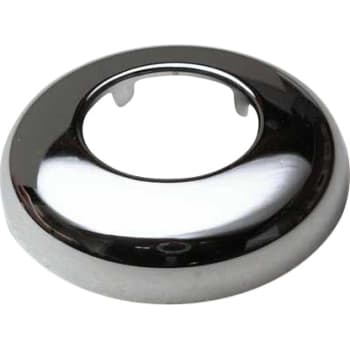 [750331010] 1.1/4" Forkromet roset lav