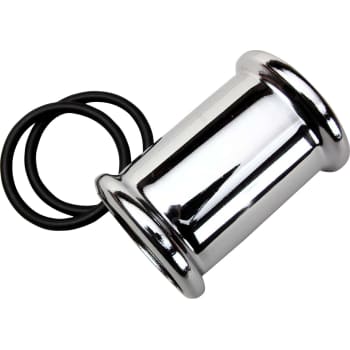 [750341010] 32 mm Forkromet dobbeltmuffe