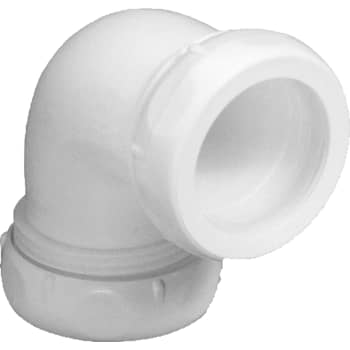 [750361032] Afløbs vinkel 32/32 mm PP hvid