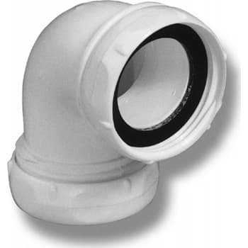 [750361333] 1.1/2" x 40 mm Hvid plast vinkel
