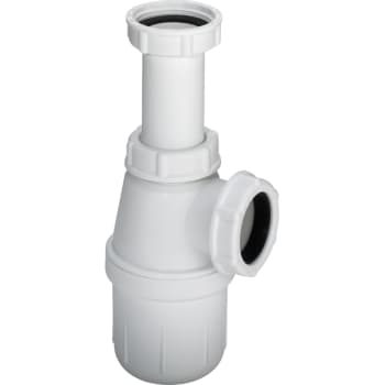 [750411010] 1 1/4" x 32 mm Hvid plast pungvandlås