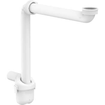 [750640110] HANSGROHE vandlås 1 1/4x32mm t/hv m/afg.rør plast hvid