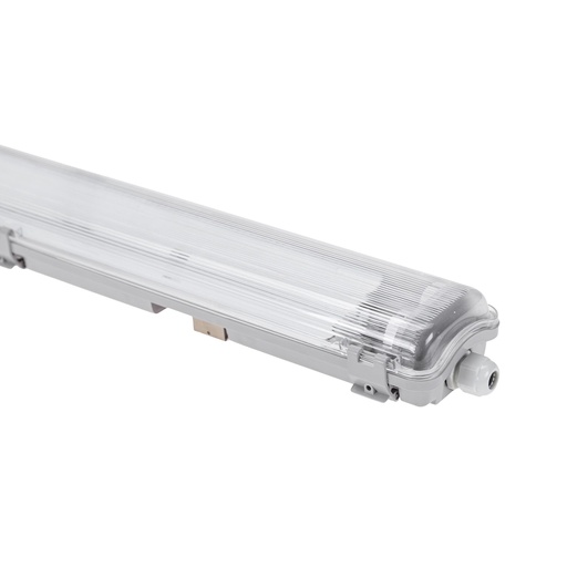 [SLI028015-SLIM] Limea LED armatur for LED rør 2x120cm IP65