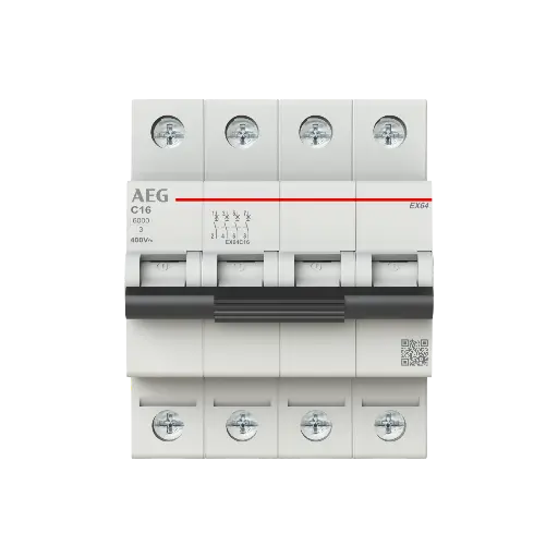 [0822103075] AEG automatsikring 13A 3P+N 6KA