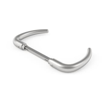 [930122211] dørgreb cu-form u/ro 34-58 l18 uden besætning