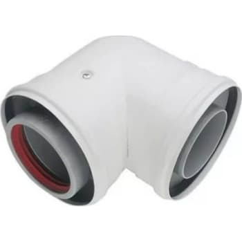 [342283934] Vaillant EcoTEC bøjning 87° 1 stk. 80/125 mm