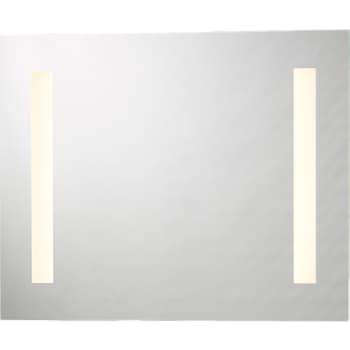 [3443456933] Spejl med lys og stikkontakt 80x65 cm