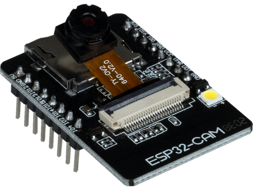 [H62983] ESP32 kamera modul - 2MP, flash, SD-kort, BT / Wi-Fi