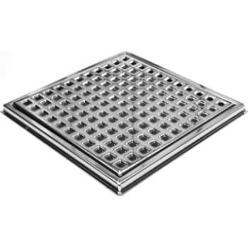 [153872209] 209 mm Firkantet rist med ramme