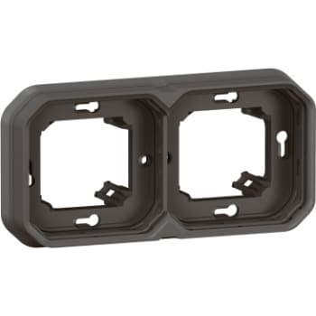 [8717405107] PLEXO 55 IP55 montageramme for planforsænket 4 modul antracit