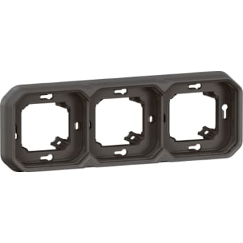 [8717405136] PLEXO 55 IP55 montageramme for planforsænket 6 modul antracit