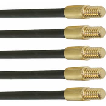 [881776040] Super Rod ekstra rod, 5 stk. sort, 6 mm x 1 m