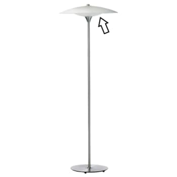 [6244101316] Glas (bundglas) til Baroni gulvlampe, Ø46 cm, opal hvid