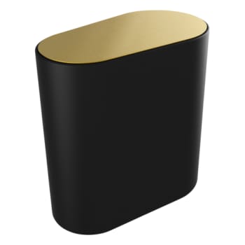 [777742105] Pressalit Style Toiletspand, børstet messing/sort