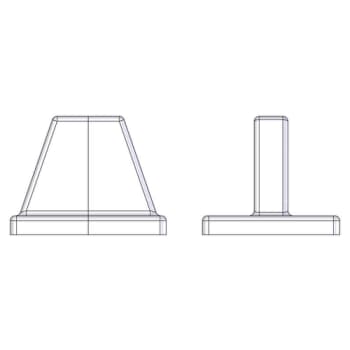 [323492690] Roset til Stelrad radiator fod (T1650 og T1651)