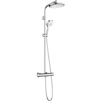 [722349804] Hansgrohe Waterforms 220 Eco Showerpipe krom 8,7 ltr.