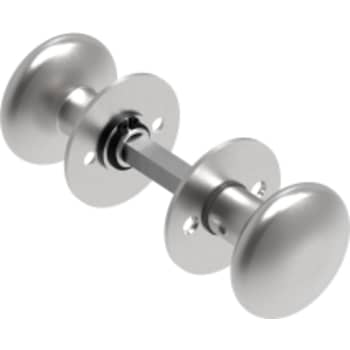 [930123285] dørknop drejbar m/ros ø50 l18 cc30 massive rosetter