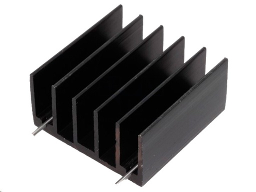 [H16853] Køleplade - TO220/TO247 8,8K/W, m. printben (30x30x15mm)