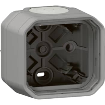[8717405356] PLEXO 55 IP55 underlag 2 modul membran, grå