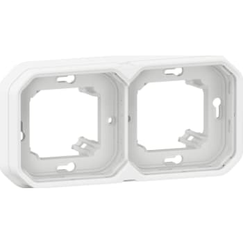 [8717405479] PLEXO 55 IP55 montageramme for planforsænket 4 modul hvid