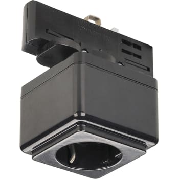 [4245907265] EUTRAC stikdåse , sort
