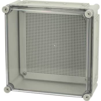 [8212052851] EKOE MPI komplet kasse 280x280x130 mm med transparent låg inklusiv  montageplade i plast