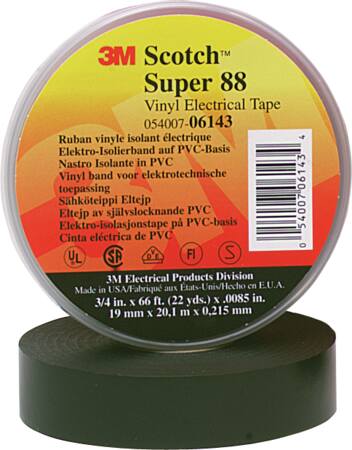 [8739030262] Tape 88 25mm x 20m sort