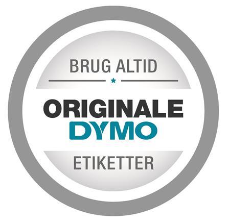 [9797003007] DYMO Rhino industri tape krympeflex sort på hvid 6mmx1,5m