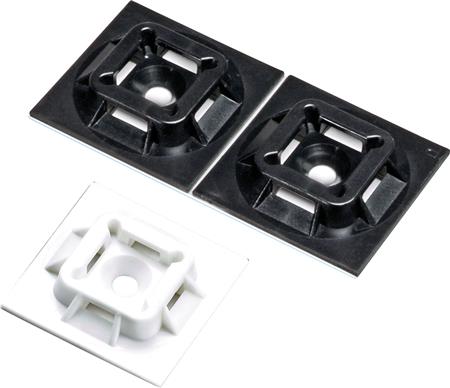 [2839000936] Anker Ø3 for kabelbinder 28,7X28,7 i pakker a 100 styk hvid