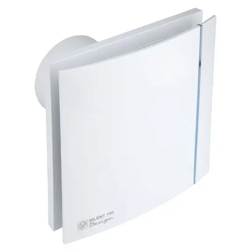 [9978857373] Ventilator Silent 100 CRZ Design med timer