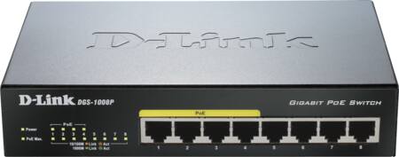 [5486546374] SWITCH 8XGIGA POE DGS-1008P