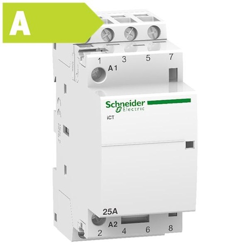[3322077776] Acti9 Modulkontaktor ICT 25A 4 Slutte 24Vac 50Hz