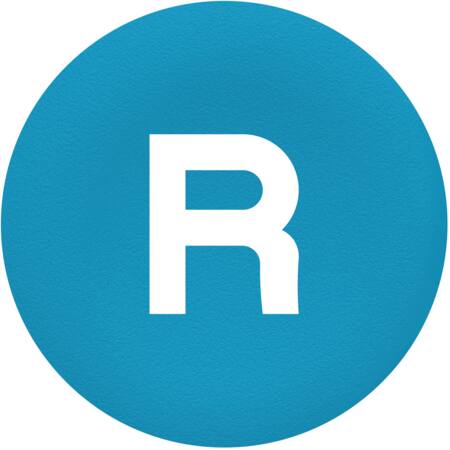 [7517808594] TRYKFLADE MED TEKST BLÅ RZBA639