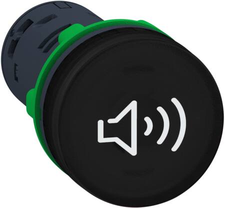 [7517906946] Harmony lydgiver for Ø22 mm uden lys og enten konstant eller bibbende tone på op til 90dB ved 0,1m 2