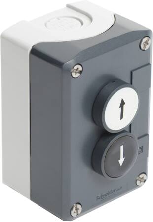 [7517900641] Trykknapbox 2/tryk m/pile so/hv 1xNO/NC XALD222