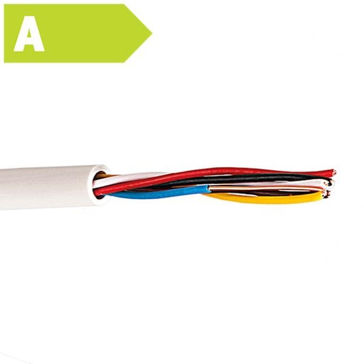 [1483128110] Telekabel EQQXB Easy 4x2x0,5 hvid, K100