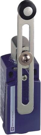 [7524700135] Endestop metal variabel arm/rulle NO+NC gevindhul for M16