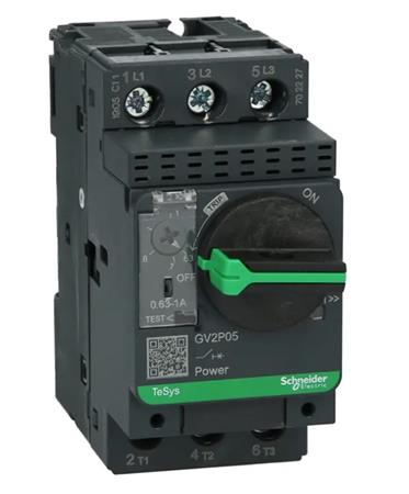 [7522001205] Håndbetjent motorværn 0,63-1,00A GV2P05